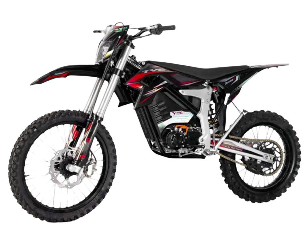 TYE5000 - Tye e black red slide - TYE Motorcycles